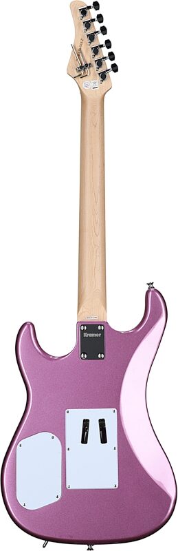 Kramer Pacer Classic Floyd Rose Electric Guitar, Special Purple Passion, Blemished, Full Straight Back