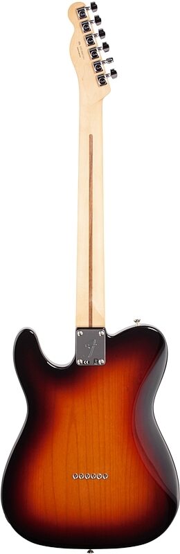 Fender Player Telecaster HH Pau Ferro Electric Guitar, 3-Color Sunburst, Full Straight Back