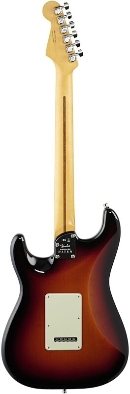 Fender American Ultra Stratocaster Electric Guitar, Rosewood Fingerboard (with Case), Ultraburst, Full Straight Back