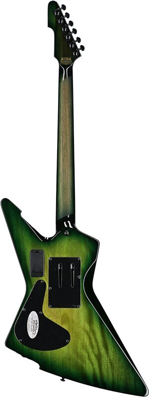 Schecter E-1 FR S Special Edition Electric Guitar, Green Burst, Full Straight Back