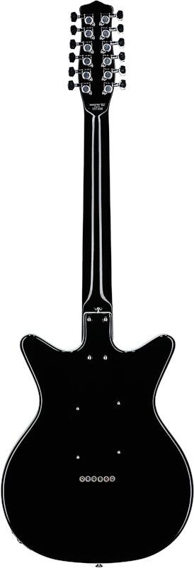 Danelectro 59 Electric Guitar, 12-String, Black, Full Straight Back