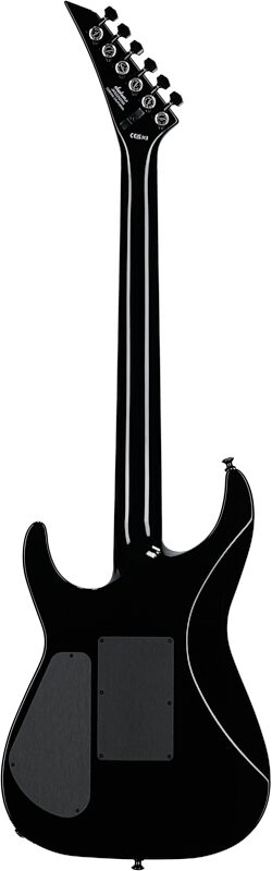 Jackson American Series Soloist SL3 Electric Guitar (with Case), Gloss Black, Full Straight Back