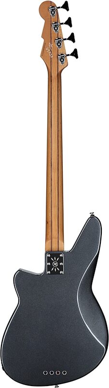 Reverend Mercalli 4 Electric Bass, Gunmetal, Maple Fretboard, Full Straight Back