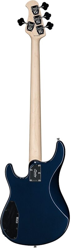 Sterling by Music Man SB14 Electric Bass, Blue Pearl, Full Straight Back