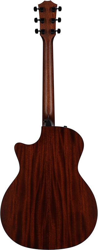 Taylor 324ce Grand Auditorium Acoustic-Electric Guitar (with Case), Shaded Edge Burst, Full Straight Back