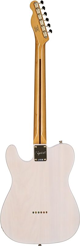 Squier Classic Vibe '50s Telecaster Electric Guitar, White Blonde, Full Straight Back