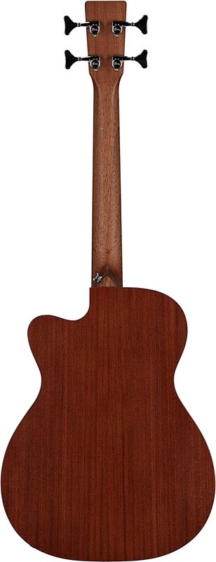 Martin 000CJR-10E Acoustic-Electric Bass (with Gig Bag), Natural, Full Straight Back