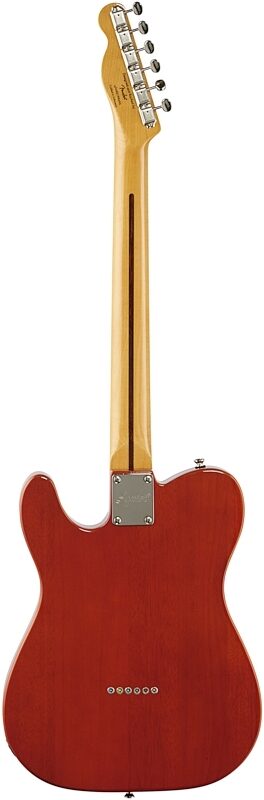 Squier Classic Vibe '60s Thinline Telecaster Electric Guitar, with Maple Fingerboard, Natural, Full Straight Back