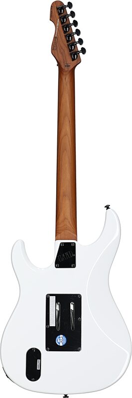 ESP LTD SN-1000FR Snow White Electric Guitar, Snow White, Full Straight Back