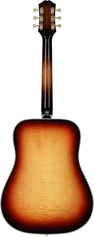 Epiphone Chris Stapleton USA Frontier Acoustic-Electric Guitar (with Case), Sunburst, Full Straight Back