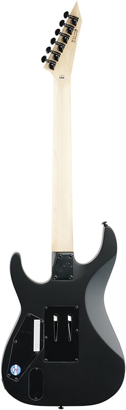 ESP LTD M-400 Electric Guitar, Black Satin, Full Straight Back