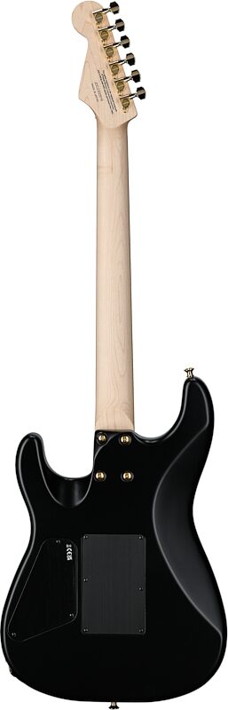 Charvel MJ San Dimas Style 1 HSS Electric Guitar, Satin Black, Full Straight Back