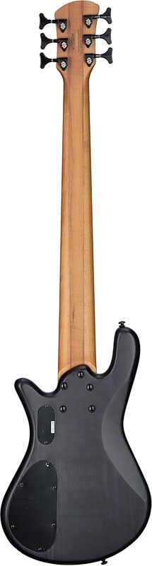 Spector NS Pulse II Electric Bass, 6-String, Black Stain Matte, Full Straight Back