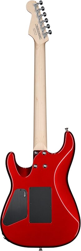 Charvel MJ San Dimas Style 1 HSS Electric Guitar, Metallic Red, Full Straight Back