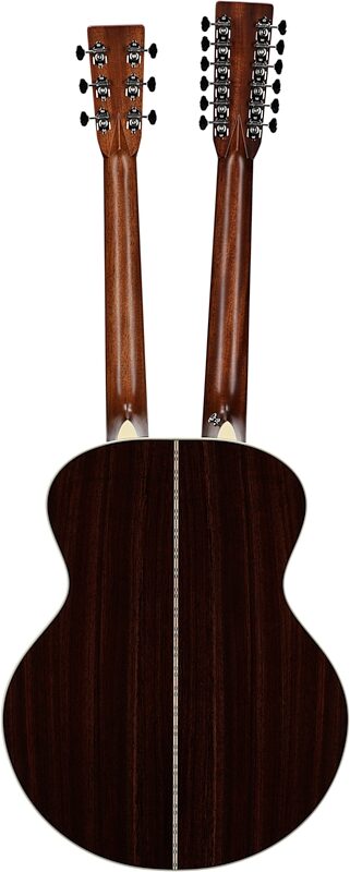 Martin Grand J-28E Double-Neck Acoustic-Electric Guitar, Natural, Full Straight Back