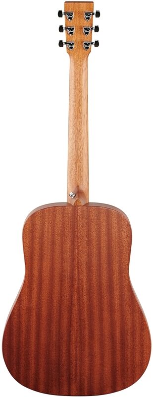 Martin DJr-10 Acoustic Guitar (with Gig Bag), Natural, Sitka Spruce, Full Straight Back