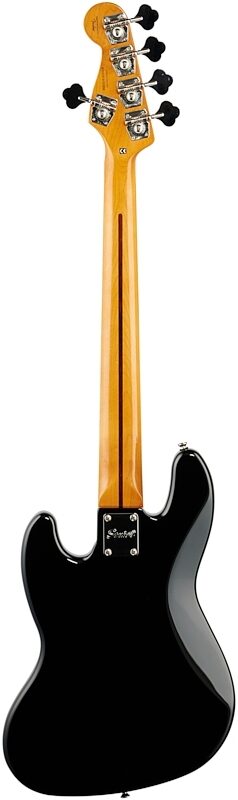 Squier Classic Vibe '70s Jazz V Electric Bass, 5-String, Maple Fingerboard, Black, Full Straight Back