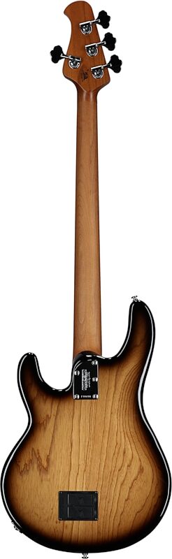 Ernie Ball Music Man StingRay Special Electric Bass (with Case), Burnt Ends, Full Straight Back