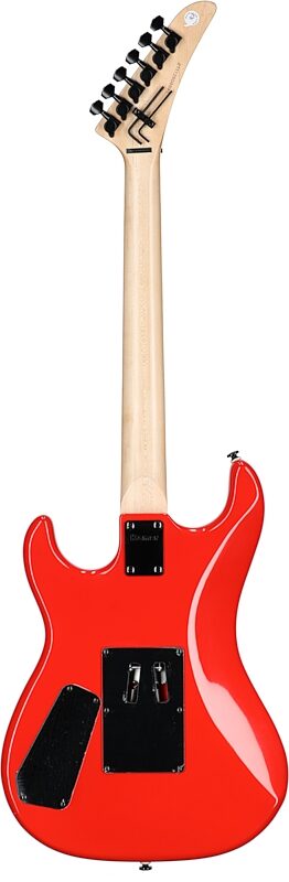 Kramer Baretta Custom Graphics Danger Zone Electric Guitar (with Gig Bag), New, Full Straight Back