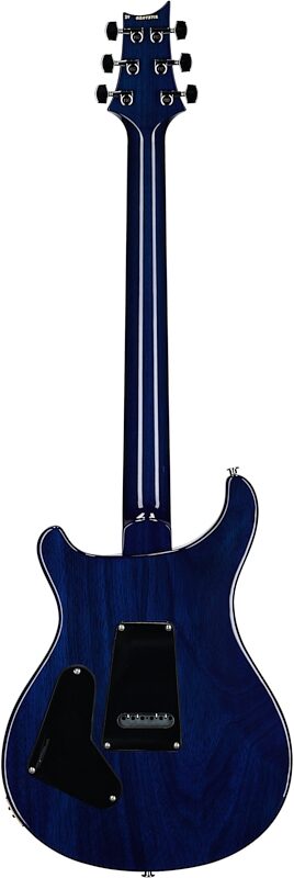 PRS Paul Reed Smith S2 Custom 24 Gloss Pattern Thin Electric Guitar (with Gig Bag), Lake Blue, Full Straight Back