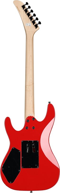 Kramer Striker HSS Electric Guitar, Maple Fingerboard, Jumper Red, Full Straight Back