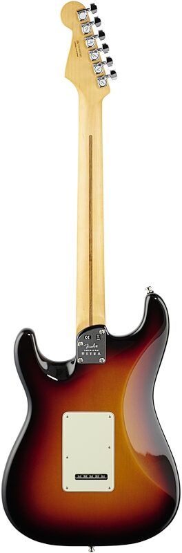 Fender American Ultra Stratocaster HSS Electric Guitar, Maple Fingerboard (with Case), Ultraburst, Full Straight Back