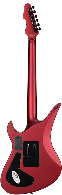 Schecter Avenger FR-S Special Edition Electric Guitar, Satin Candy Apple Red, Full Straight Back