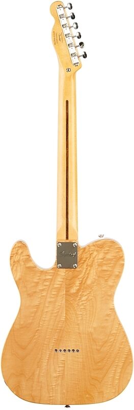 Squier Classic Vibe '70s Telecaster Thinline Electric Guitar, Maple Fingerboard, Natural, Full Straight Back