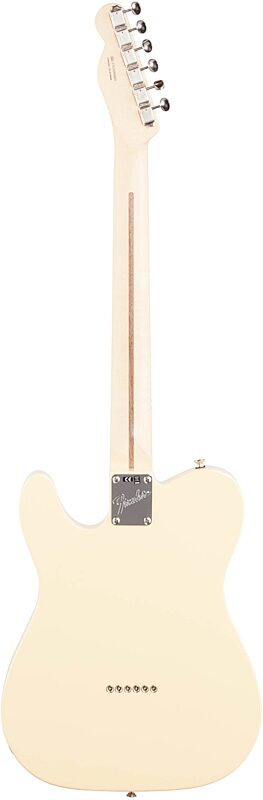 Fender American Performer Telecaster Humbucker Electric Guitar, Maple Fingerboard (with Gig Bag), Vintage White, Full Straight Back
