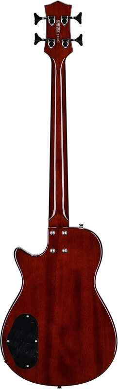 Gretsch Streamliner Jet Club Electric Bass, Havana Burst, Full Straight Back