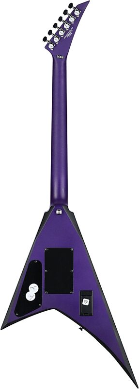 Jackson X Series Rhoads RRX24 Electric Guitar, with Laurel Fingerboard, Purple Metal with Black Bevel, USED, Scratch and Dent, Full Straight Back