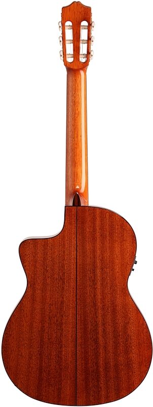 Cordoba C5-CE Classical Acoustic-Electric Guitar, Natural, Solid Cedar Top, Full Straight Back