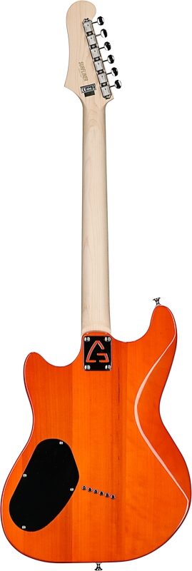 Guild Surfliner Electric Guitar, Sunset Orange, Full Straight Back