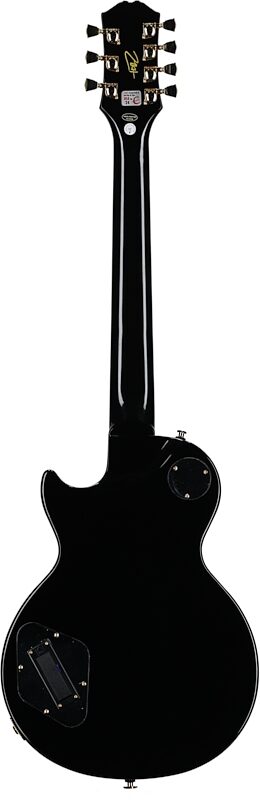 Epiphone Matt Heafy Les Paul Custom Origins Electric Guitar, 7-String (with Case), Ebony, Full Straight Back