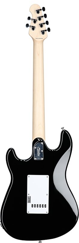 Sterling by Music Man Cutlass Electric Guitar, Black, Full Straight Back