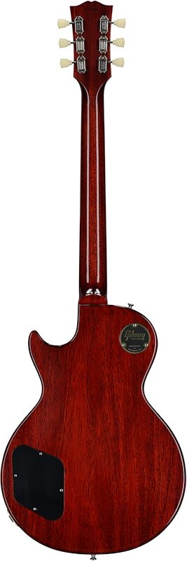 Gibson Custom 1958 Les Paul Standard Reissue Electric Guitar (with Case), Lemon Burst, Full Straight Back