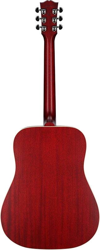 Gibson Hummingbird Special Acoustic-Electric Guitar (with Case), Vintage Cherry Sunburst, Full Straight Back