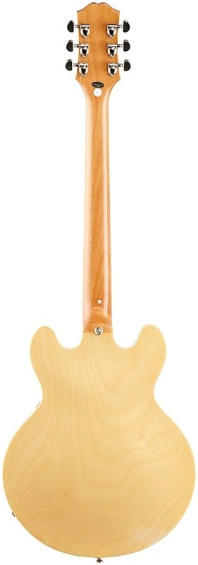 Epiphone ES-339 Semi-Hollowbody Electric Guitar, Natural, Full Straight Back