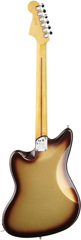 Fender American Ultra Jazzmaster Electric Guitar, Rosewood Fingerboard (with Case), Mocha Burst, Full Straight Back