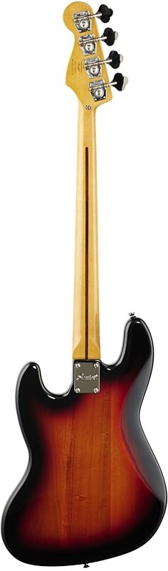 Squier Classic Vibe '70s Jazz Electric Bass, with Maple Fingerboard, 3-Color Sunburst, USED, Blemished, Full Straight Back