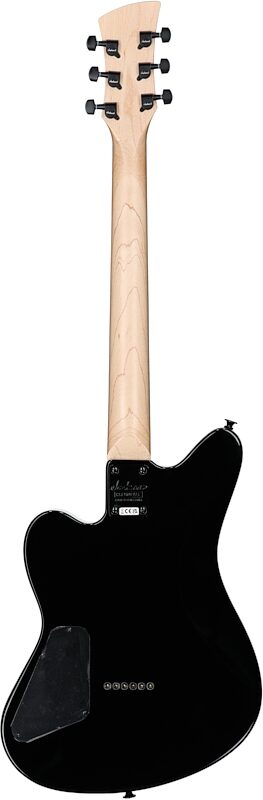 Jackson JS Series JS22 Surfcaster Electric Guitar, Black, Full Straight Back
