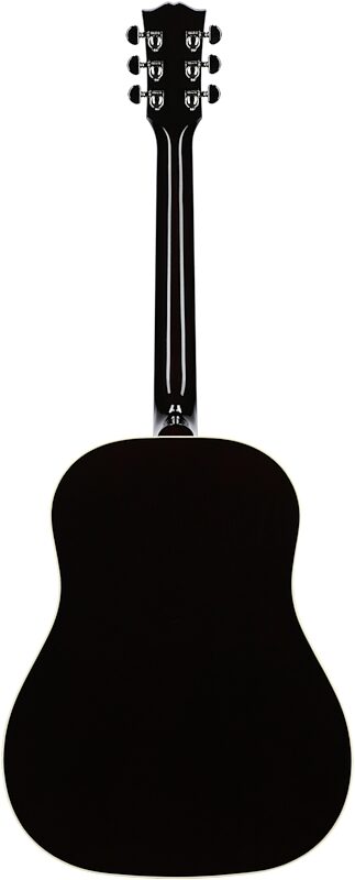 Gibson J-45 Standard Acoustic-Electric Guitar, Left Handed (with Case), Vintage Sunburst, Full Straight Back