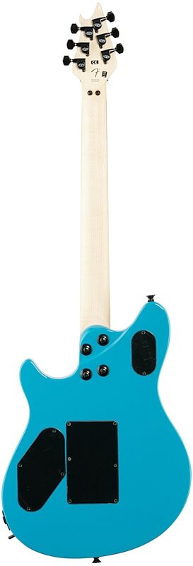 EVH Eddie Van Halen Wolfgang Special Ebony Fingerboard Electric Guitar, Miami Blue, Full Straight Back