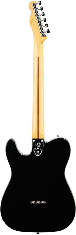 Fender Vintera '70s Telecaster Custom Electric Guitar, Maple Fingerboard (with Gig Bag), Black, Full Straight Back