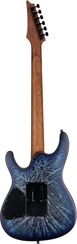 Ibanez S770 Electric Guitar, Cosmic Blue Frozen Matte, Full Straight Back