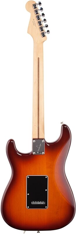 Fender Player Stratocaster Plus Top Pau Ferro Electric Guitar, Tobacco Sunburst, Full Straight Back