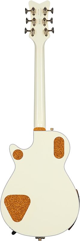Gretsch G6134T58 Vintage Select 58 Electric Guitar (with Case), Penguin White, Full Straight Back