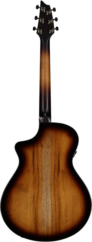 Breedlove Organic Pro Artista Concert CE Acoustic-Electric Guitar (with Case), Burnt Amber, Full Straight Back