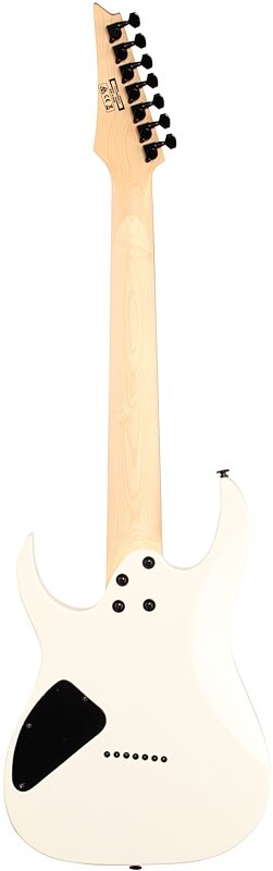 Ibanez GRG7221 Electric Guitar, 7-String, White, Full Straight Back