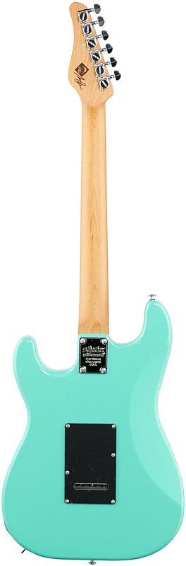Schecter Nick Johnston Diamond Traditional Electric Guitar, Atomic Green, Blemished, Full Straight Back